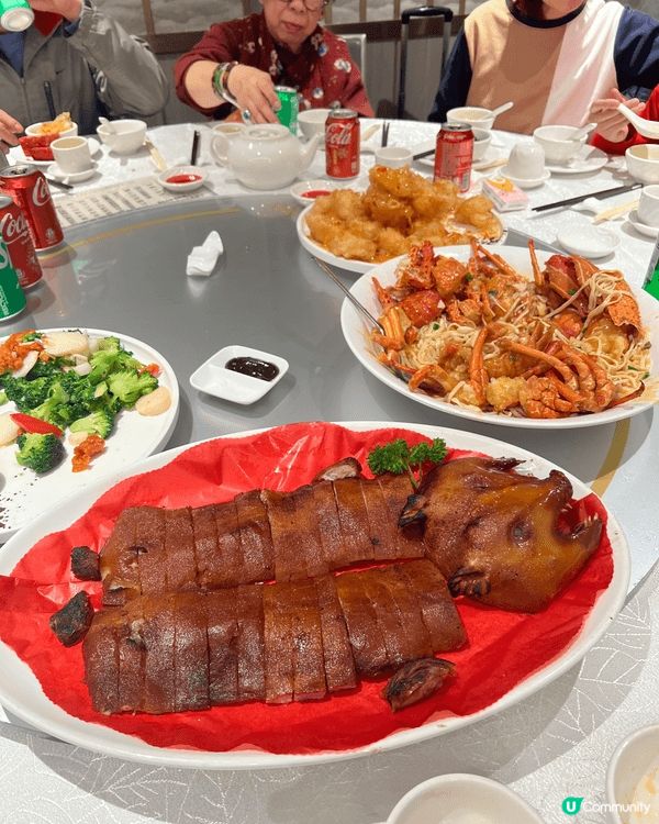 年初一同年初三都係同親戚食左沙田同屯門分店嘅海港酒樓，其實都...