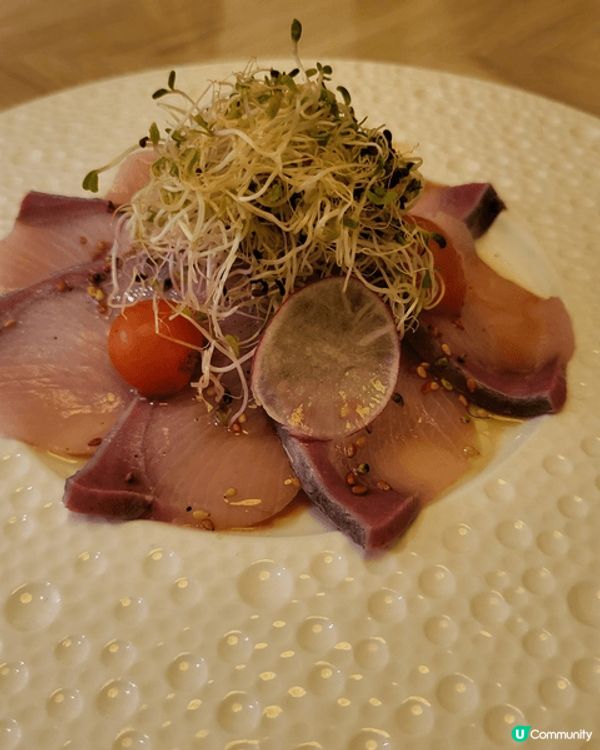 Moko Que ，親子西日料理首選。頭盤油甘魚沙律夠開胃，...