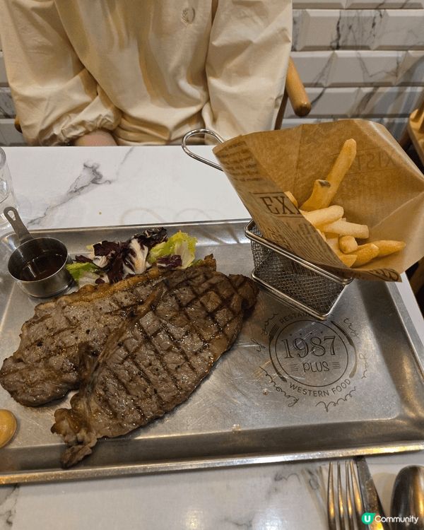 1987pluso既M6-7和牛西冷（200g），超值又好味...