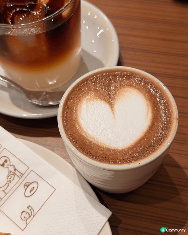 馬年第一間cafe去咗lungo, Nutella夾心超濃郁...