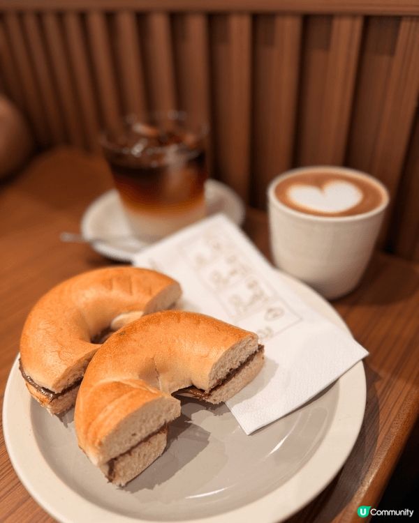 馬年第一間cafe去咗lungo, Nutella夾心超濃郁...
