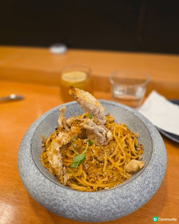 $138lunch銅鑼灣樓上日式cafe「汐」蒜香辣椒肉意大...