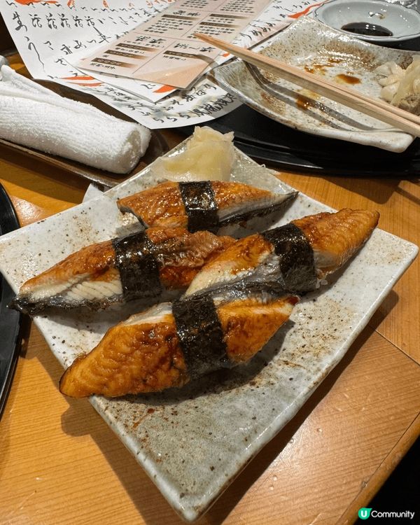 超好味的海膽和鰻魚壽司🍣，最緊要食物夠新鮮。