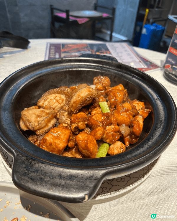 佐敦老字號中菜 — 神燈海鮮酒家，「星洲麥皮蝦」，蝦殼外層鋪...