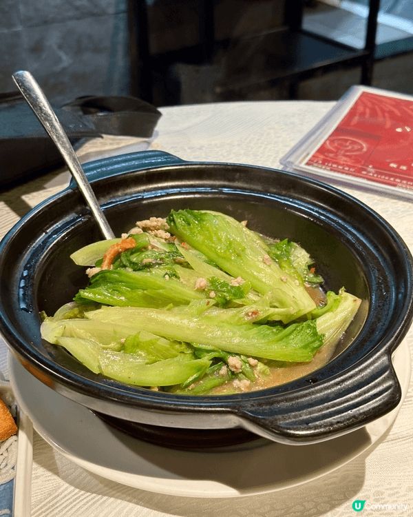 佐敦老字號中菜 — 神燈海鮮酒家，「星洲麥皮蝦」，蝦殼外層鋪...