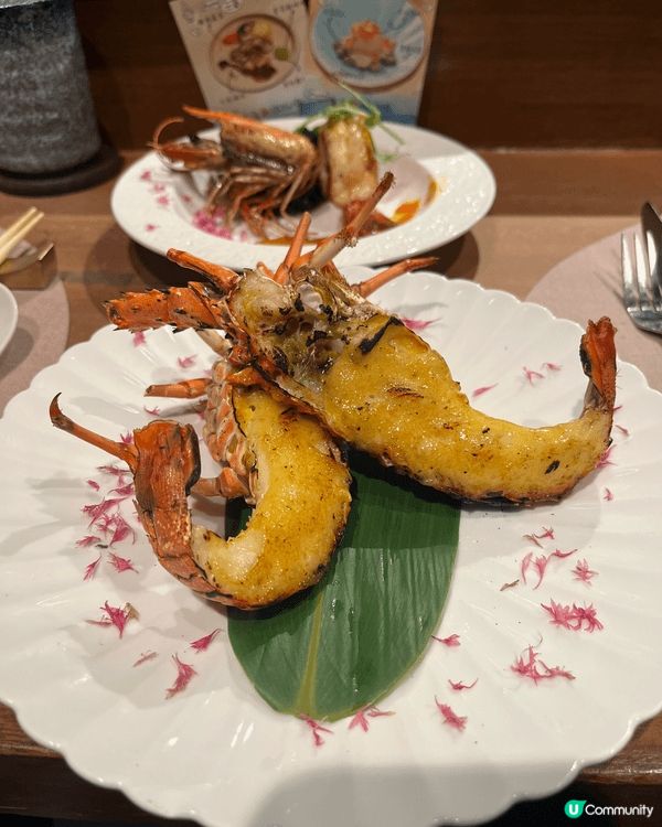 上個禮拜同朋友試咗佢哋嘅晚市二人前（海虎蝦一人前