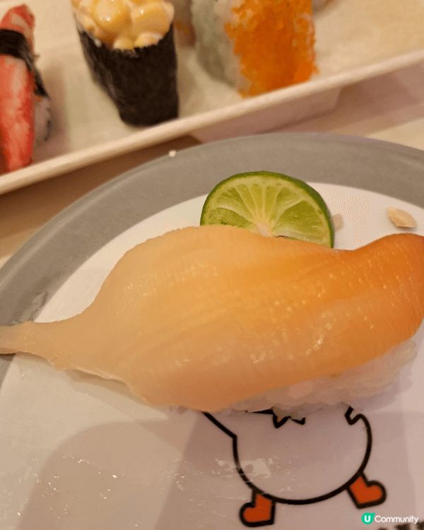 元氣早前推出嘅新春期間限定象拔蚌壽司，口感好爽脆而且幾有鮮味...