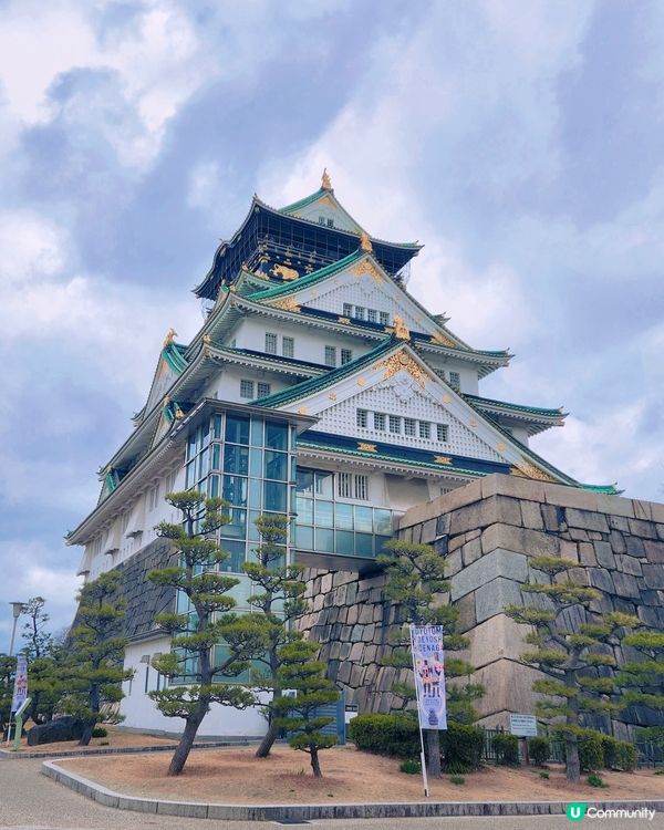 大阪城必去親子輕鬆遊🚶‍♀️👶👑