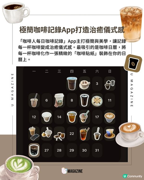 Threads爆紅！療癒咖啡記錄App「咖啡人每日咖啡記錄」☕