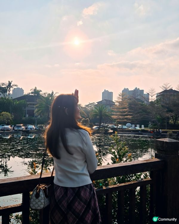假期 Bye Bye 👋🏼 治癒湖景☕️