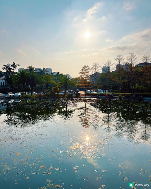 假期 Bye Bye 👋🏼 治癒湖景☕️