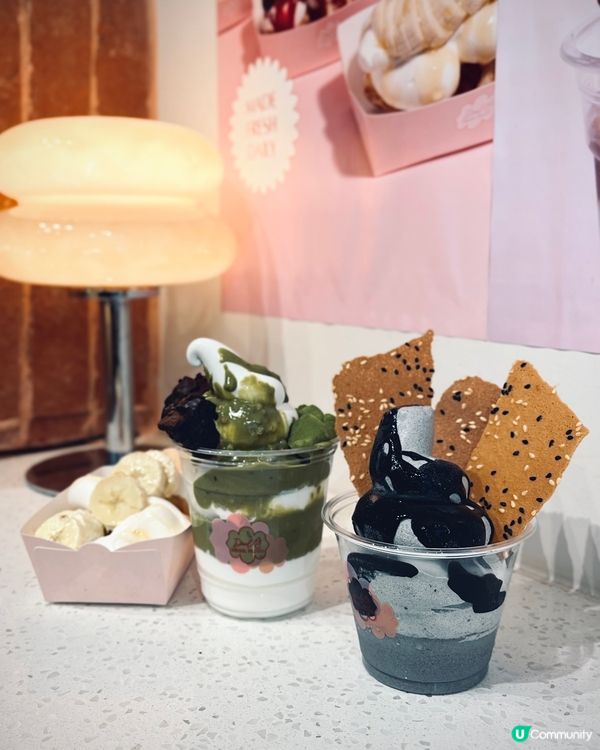 中環必試希臘乳酪🤤！最新限定芝麻黑旋風！