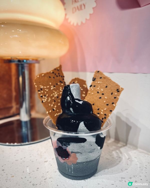 中環必試希臘乳酪🤤！最新限定芝麻黑旋風！