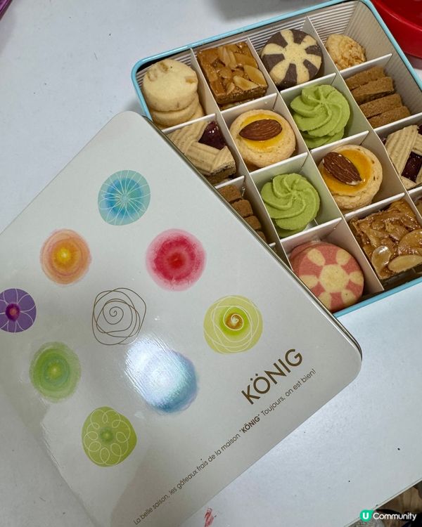 新年禮盒💗台灣könig一口曲奇😍
