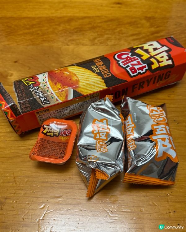 韓國零食精選！🍟 必食點點薯片！
