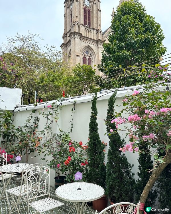 石室聖心大教堂 最美景觀花園餐廳