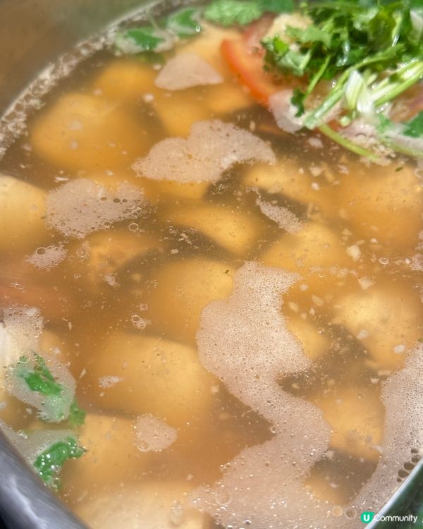 「湯底很鮮，貝貝也是鮮甜無沙🤤」