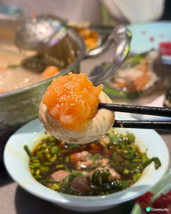 「湯底很鮮，貝貝也是鮮甜無沙🤤」