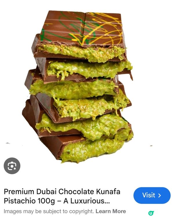 香濃開心果庫納法！😍✨