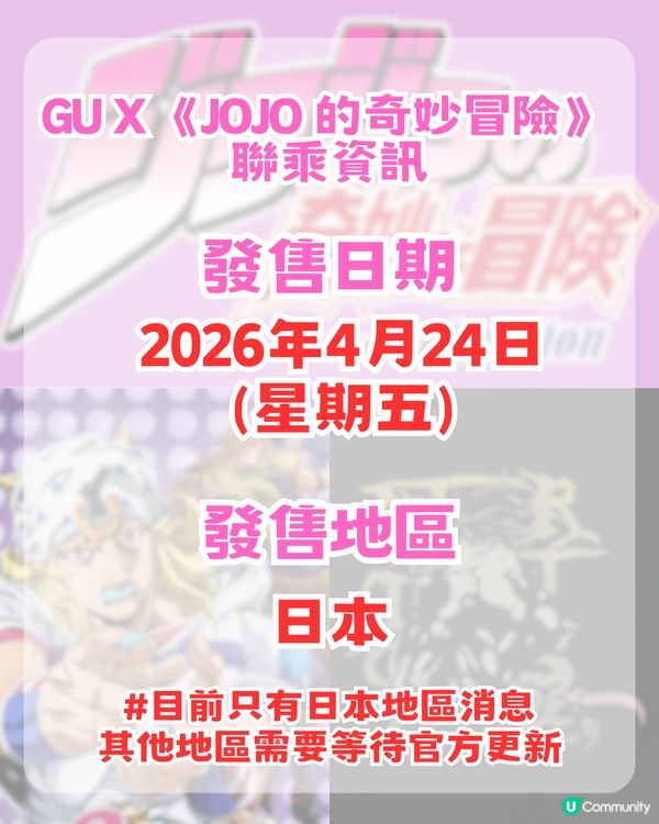 GU 首次聯乘傳奇級動畫作品！10大商品推薦+第7部動畫資訊