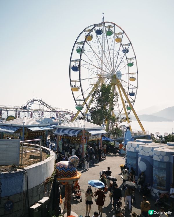 喺香港都影到沖繩水族館嘅氛圍感🐟🐠久違嘅海洋公園一日遊！
