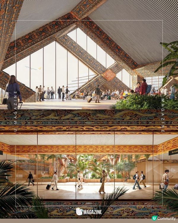 不丹第二座國際機場驚喜曝光！傳統彩繪與木雕工藝  增設瑜伽與冥想設施