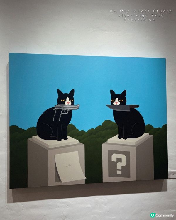 Studioaftercigs全球首個黑貓Pow Pow展覽