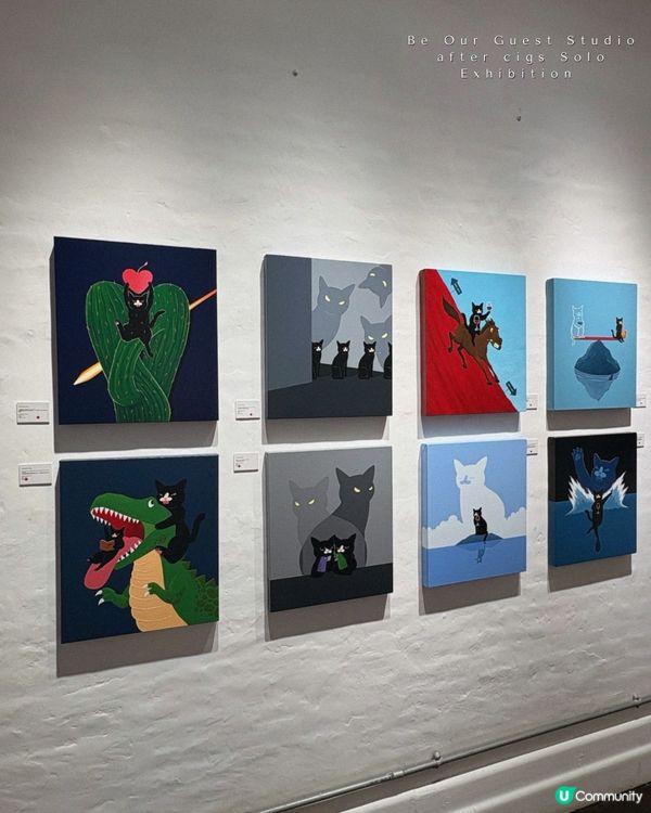 Studioaftercigs全球首個黑貓Pow Pow展覽