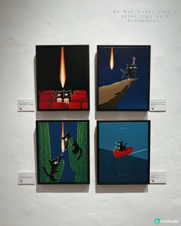 Studioaftercigs全球首個黑貓Pow Pow展覽