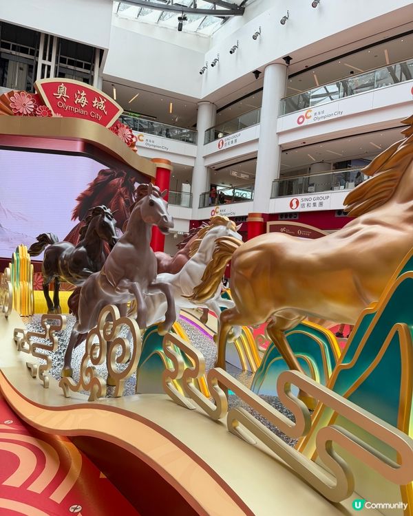 奧海城駿馬展🤖🐎✨
