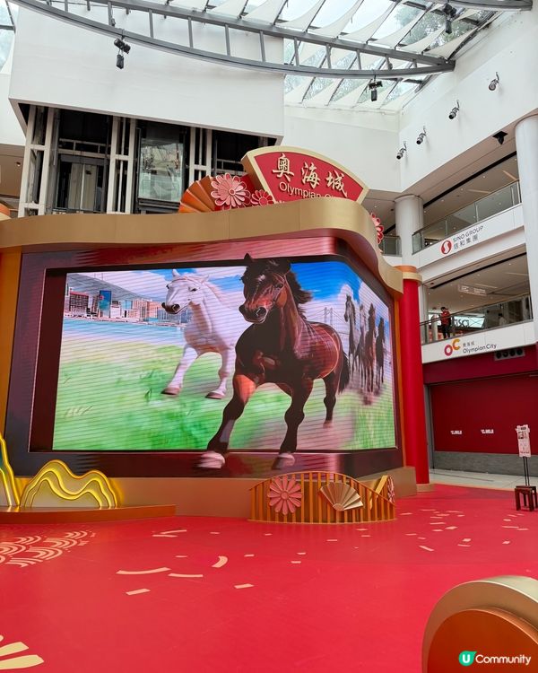 奧海城駿馬展🤖🐎✨