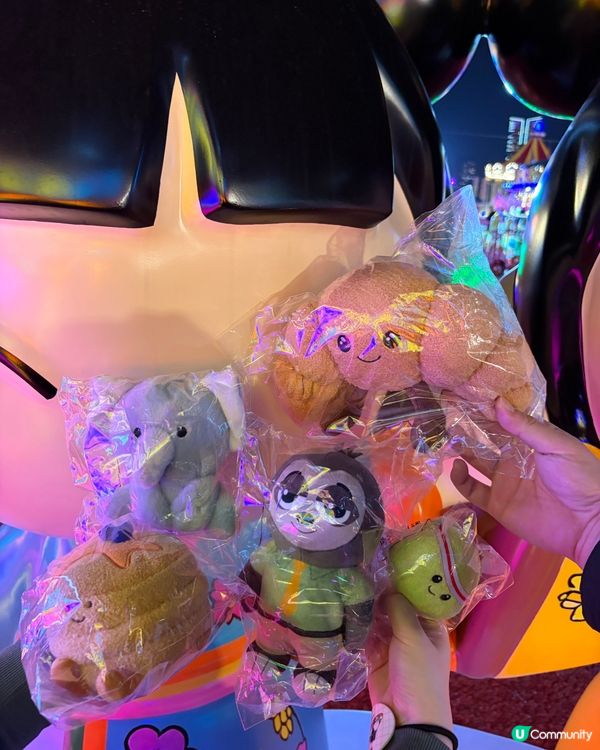 今年 AIA 嘉年華，公仔照舊 🥳✨