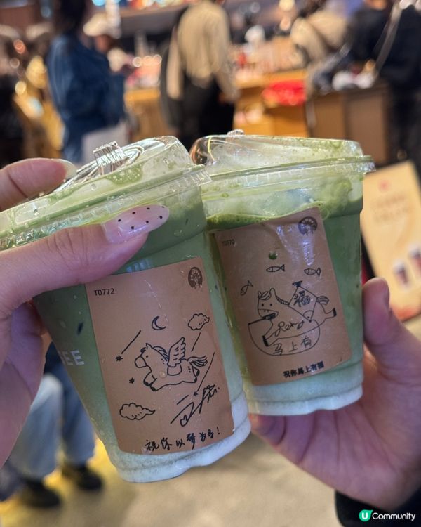 抹茶腦袋勇闖霸王茶姬新品