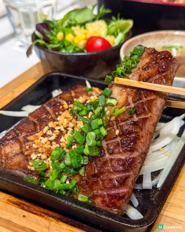 牛舌食堂🐮一次過試晒三個部位