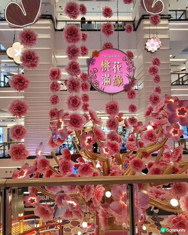 「桃花滿『緣』」