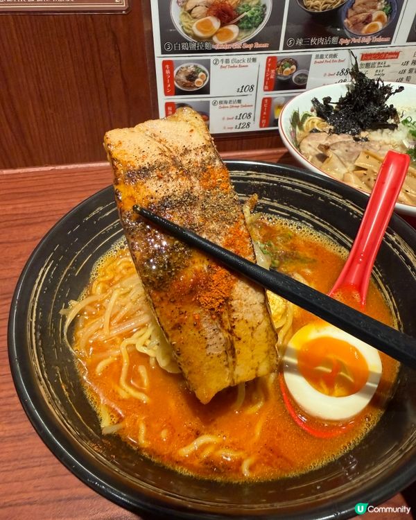 上環｜人龍拉麵店｜自家製叉燒🐷