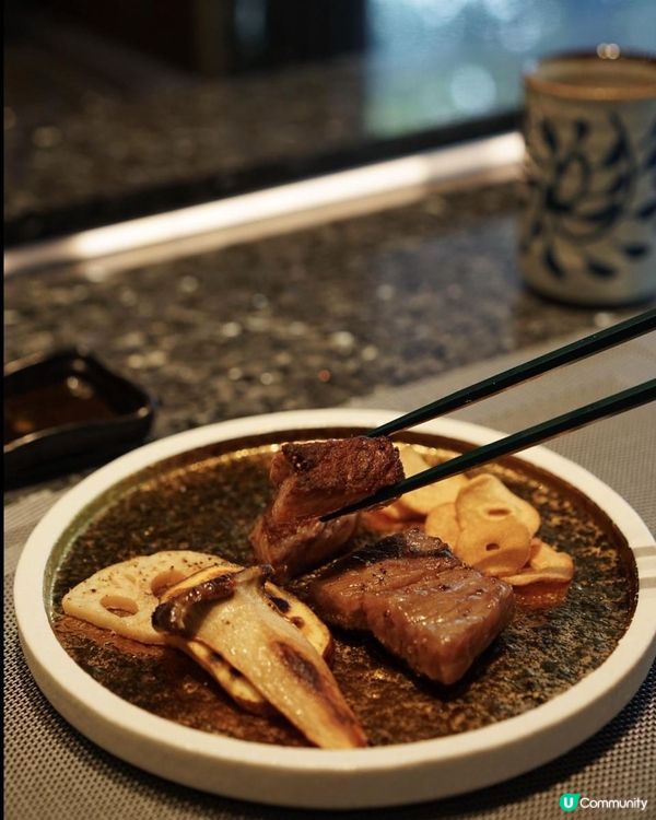 ｜尖東海景鐵板燒畫公仔｜人均唔洗$900｜活龍蝦+南非活鮑魚+ A4和牛｜