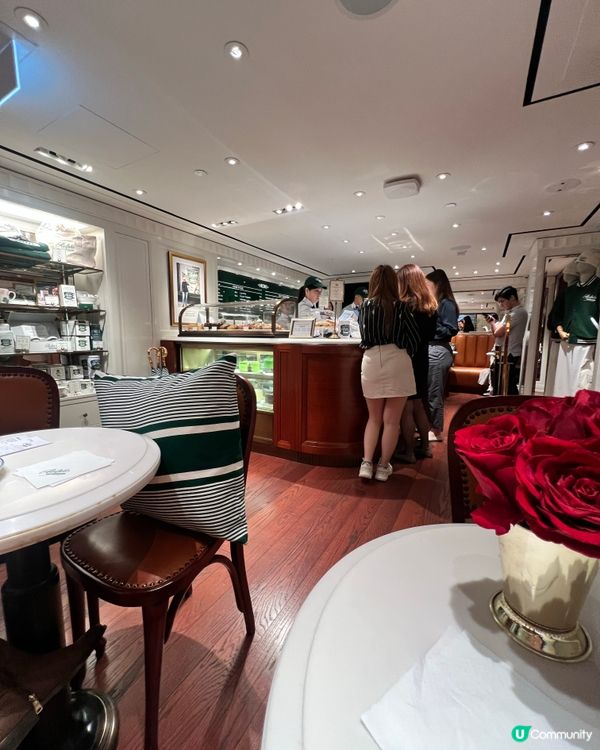 中環Ralph’s 咖啡心形拉花！$50有找歎玫瑰枱打卡🌹