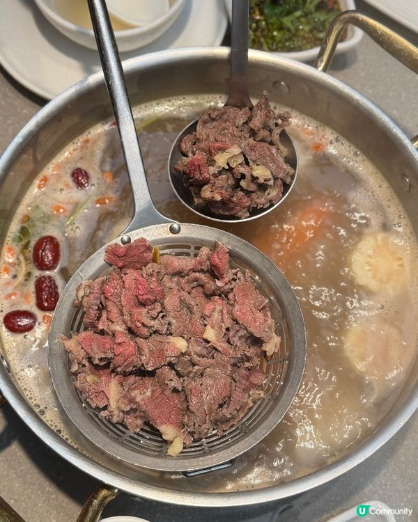 八合里打卡！🤤 肉滑湯鮮🐂 #沙田美食