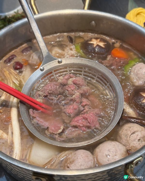 八合里打卡！🤤 肉滑湯鮮🐂 #沙田美食