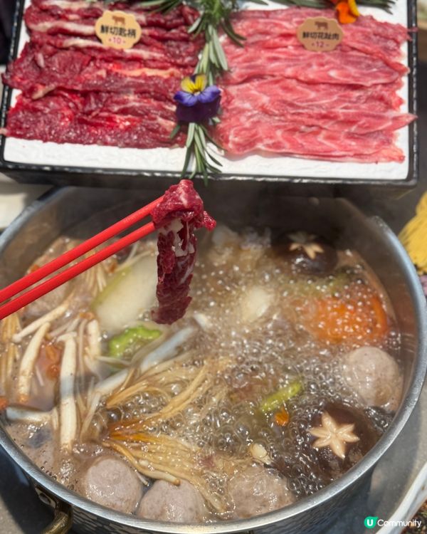 八合里打卡！🤤 肉滑湯鮮🐂 #沙田美食