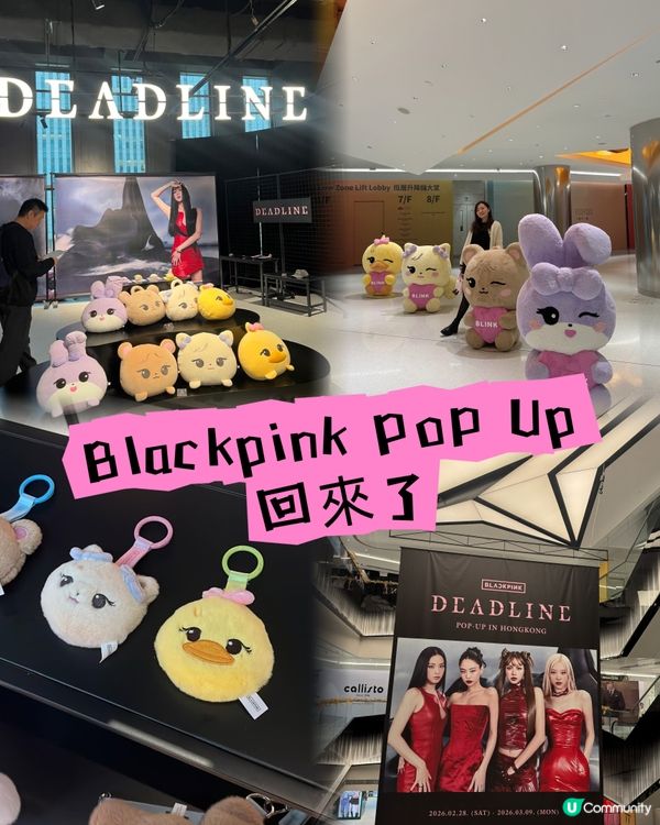 BLACKPINK演唱會Pop up Store