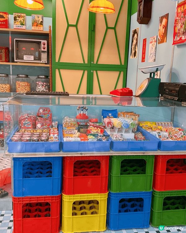 南昌站嘅「南昌士多」展覽係港鐵打造嘅一個懷舊文化空間，將六、...