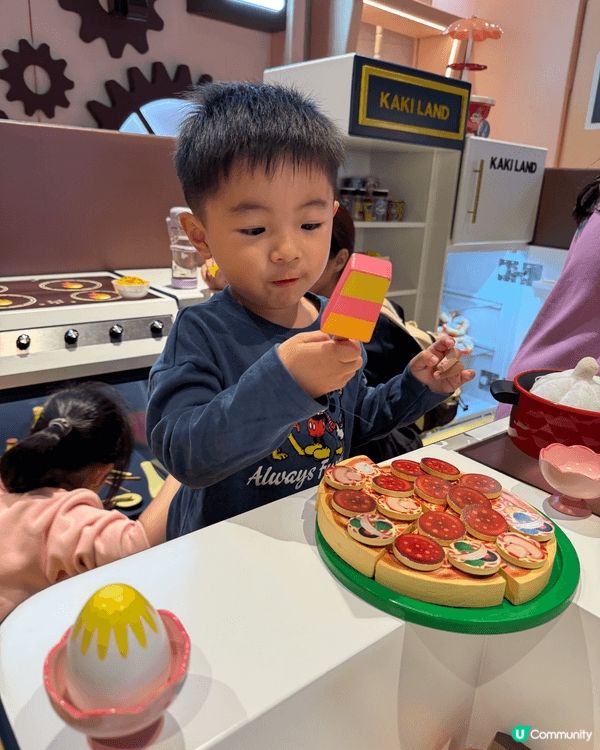 同仔仔去左九龍灣既playhouse，仔仔可以狂放電，媽媽又...