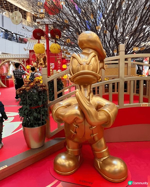 這些圖片是在觀塘apm商場所拍攝的新年擺設，十分美觀，所以也...