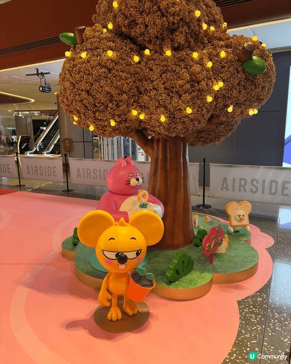 AIRSIDE的「ZIZONE招財貓士多」佈置首次登陸香港商...