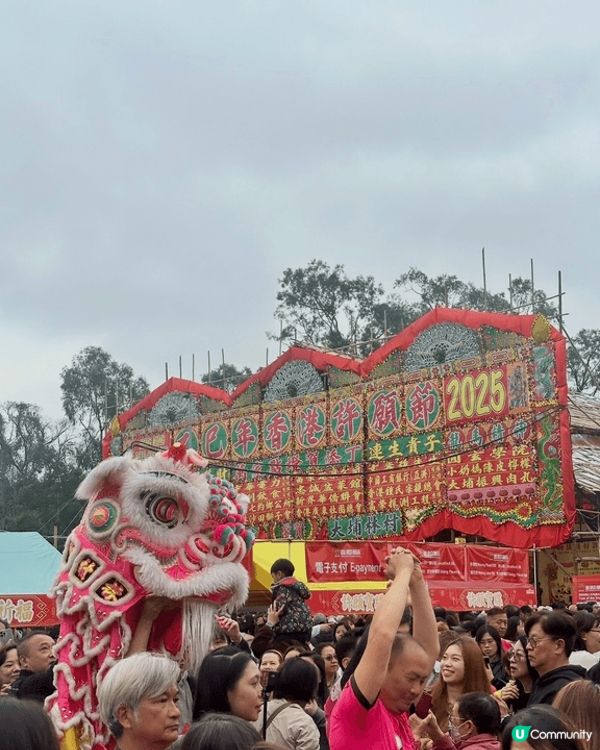 過年梗係要去林村許願樹襯吓熱鬧，另外仲有好多打卡飲飲食食攤檔...