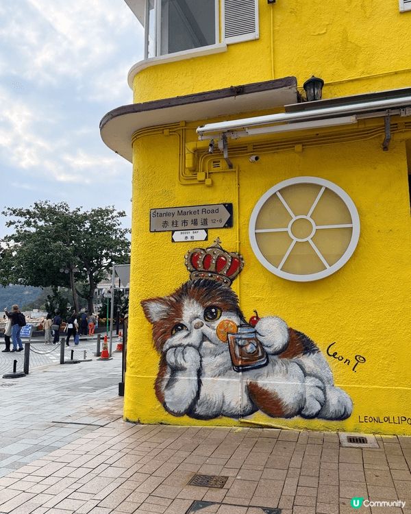 赤柱係一個好好嘅地方，食肆面對海灘，左邊有美利樓，更可以去赤...