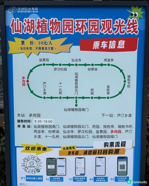 同家人假期去深圳仙湖植物園真係好正呀 🌿🍁！一路行入去，滿眼...