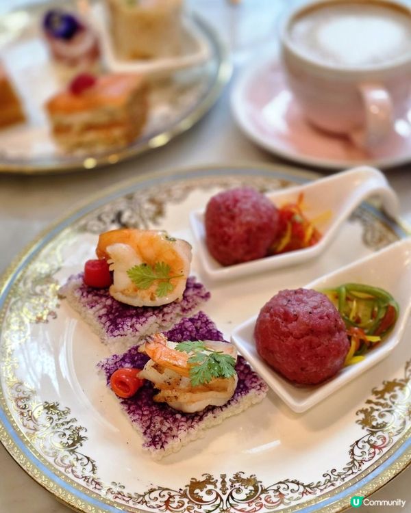 💜午後嘅紫色浪漫 🌿 歷山餐廳情迷「紫」刻下午茶